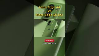 Motorola Edge 40 vs Edge 40 Pro Análisis de características y diferencias esenciales [upl. by Dyann931]