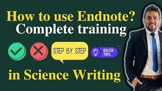 Endnote training for Science  How to edit EndNote Style [upl. by Locin805]