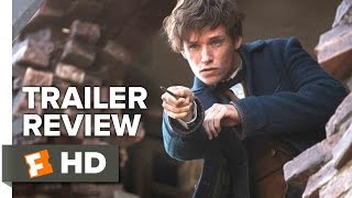 Fantastic Beasts and Where to Find Them Trailer Review 2016  Eddie Redmayne Movie [upl. by Nellac863]