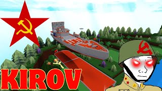 Crucero Clase Kirov Roblox [upl. by Beckett]