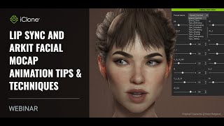 Webinar Lip Sync and ARKit Facial Mocap Animation Tips amp Techniques [upl. by Imuyam]