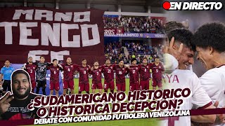 ¿FRACASO VINOTINTO en el PREOLIMPICO ⚽ Debate con Comunidad Futbolera Venezolana 🇻🇪🍷 [upl. by Ecniv559]