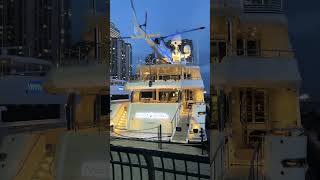 Luxury yacht 🛥️ Dreams Never Endbrookfield newyorkcity manhattan [upl. by Anwahsar974]