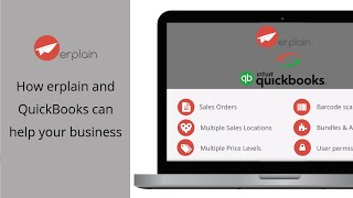 How erplain and QuickBooks can help your business  erplain [upl. by Aihsile]