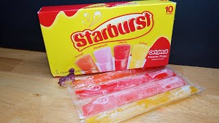 Unboxin Doxin  Starburst Freeze Pops [upl. by Ronn]