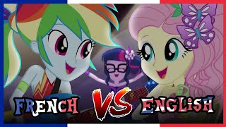 MLP French VS English  Legend You Are Meant To Be  Tu Deviendras Une Légende Aussi [upl. by Yrehcaz]