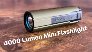 4000 Lumen IMALENT LD70 MINI EDC Flashlight Review [upl. by Maegan846]