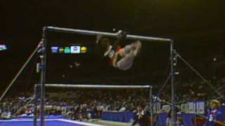 Mary Lou Retton  Uneven Bars  1984 McDonalds American Cup [upl. by Nossyla]