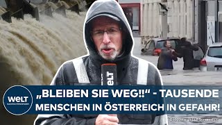 HOCHWASSER Maßnahmen reichen nicht OttensteinDamm gebrochen Dreizehn Gemeinden abgeschottet [upl. by Brozak348]