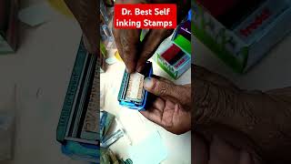 Dr Best self inking Stamp trodat trodat diy selfinkingstamp viral shorts [upl. by Nimrak458]