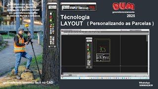 DUM georreferenciamento 2025  TECNOLOGIA LAYOUT PERSONALIZANDO AS PARCELAS [upl. by Seavir]