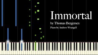 Immortal by Thomas Bergersen Piano Tutorial [upl. by Eveleen994]