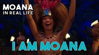 I AM MOANA Song of the Ancestors Official MoanaVaiana Music Video in Real Life by WWL with lyrics [upl. by Del]