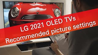 LG 2021 OLED TV A1 B1 C1 G1 R1 Z1 picture settings with tips [upl. by Aleacim]