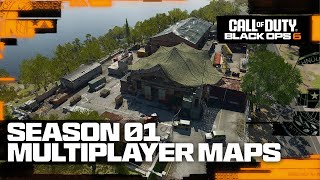 New Multiplayer Maps  Season 01  Call of Duty Black Ops 6 [upl. by Anelam]