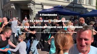 1 Disco Fox Freestyle Flashmob der Schweiz  von Fricktal tanzt am 1 Mai 2019 in Rheinfelden [upl. by Catriona]