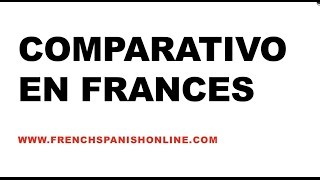 Comparativo en Francés [upl. by Earleen]