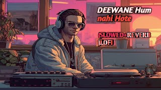 Deewane Hum Nahi Hote Slow and ReberbLofi Hindi – slow and Revert Songs l Lyrical Audio [upl. by Pompei]