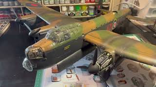 Border Models 132 Lancaster Build  part 6 [upl. by Nauht]