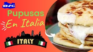 Diáspora Salvadoreña Pupusas en Italia [upl. by Tigirb53]