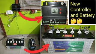 Zunsolar 40 Ah battery with 20 amp controller  Mohit Sagar  Hindi [upl. by Enyar]