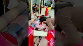 Plastic shopping bags factory shortvideo machine [upl. by Ardnuas]