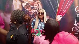 Arrival of Mercy Aigbe at iyabo Ojo Labake olódodo [upl. by Htesil]