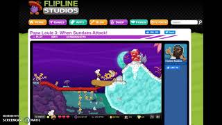 Papa Louie 3 When Sundaes Attack Level 1 all coins [upl. by Fidel]