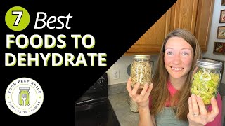 7 BEST Foods to Dehydrate [upl. by Ecirtnuahs]