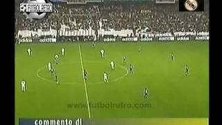 Real Madrid 3 vs Resto Del Mundo 3 Amistoso 100 años REAL MADRID 2002 Solari D´alessandro [upl. by Eivod]