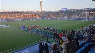 Yuri es recibido en el Toralín durante su homenaje [upl. by Garges]