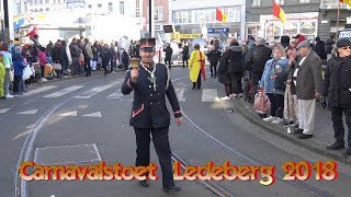 Carnavalstoet Ledeberg Gent oost vlaanderen 2018 [upl. by Wernsman262]