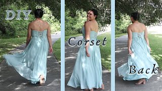 DIY Perfect Match Corset for any Dress [upl. by Monty]