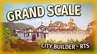 NEW Grand City Builder with RTS Combat  Thrive Heavy Lies The Crown [upl. by Naneik]