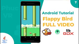 How to make game Flappy Bird Full  Android Studio Tutorial [upl. by Rosalee268]