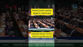 Professor rebate e Nikolas Ferreira desse a marreta nos cabras shorts [upl. by Eceirehs]