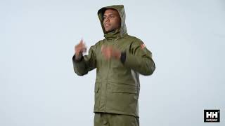 Review Helly Hansen Workwear Gale Rain Jacket and Pants [upl. by Phio779]