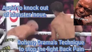 Inoue Vs Doheny nagkunwari na lang bago pa siya kock out [upl. by Eihtur]