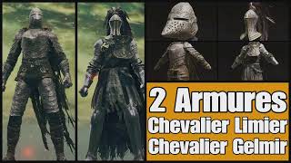 Elden Ring  Armure Chevalier Limier amp Chevalier De Gelmir  Items [upl. by Alym]