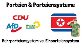 Funktionen von Parteien und Parteiensysteme  einfach erklärt [upl. by Ecahc28]