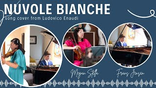 Nuvole Bianche  Ludovico Einaudi  Violin amp Piano Cover by Megan Stella amp Frans Jensen [upl. by Buna137]