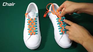 TOP 5 AWESOME SHOELACE STYLES  HOW TO TIE SHOE STRING [upl. by Zosema808]