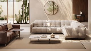 Natuzzi Italia Philo Sectional Sofa designed by Natuzzi Design Center [upl. by Sparhawk627]