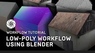 LowPoly Workflow Using RealityCapture and Blender [upl. by Clift110]