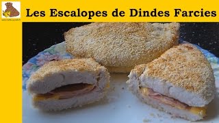 les escalopes de dindes farcies rapide et facile [upl. by Waxler]