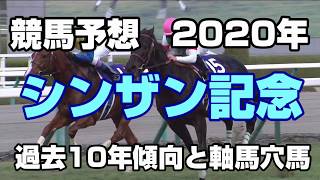 【競馬予想】シンザン記念2020 過去10年傾向と軸馬穴馬 [upl. by Sihonn]