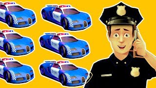 Car Cartoon full episodes 25 MIN Police car chase Police cartoon movie Police kids Cars Police [upl. by Novyat902]