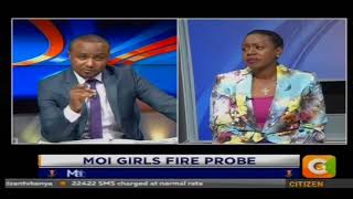 Power Breakfast News Review Moi Girls fire probe [upl. by Emse]