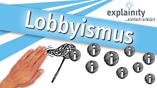 Lobbyismus einfach erklärt explainity® Erklärvideo [upl. by Poliard]