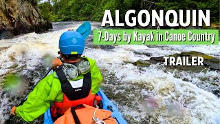 7Days Kayak Camping in Canoe Country  The Trailer [upl. by Asnerek]